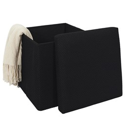 Pufa VELS ATOM Czarny