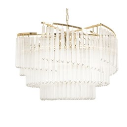 Lampa Wisząca LUMA 60 Złoty