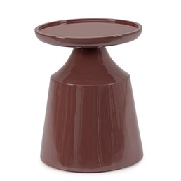 Stolik Kawowy OTILIA Fi40cm Czerwony