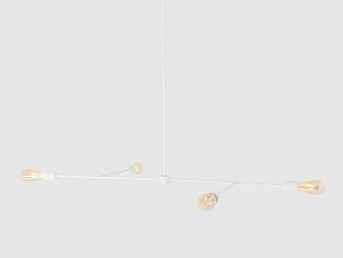 Lampa wisząca TRISO 4 – biały