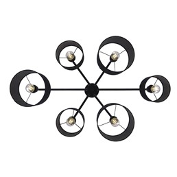 Lampa Wisząca SIMONE BLACK K-4321 Czarny