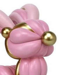 Dekoracja RABBIT Różowy