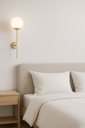 Kinkiet LUMIA K-5406 Biały/Złoty