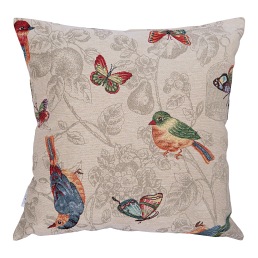 Poduszka Motyle i Ptaki 45x45
