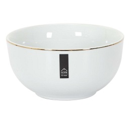 Miska Pearl Gold 500ml biała