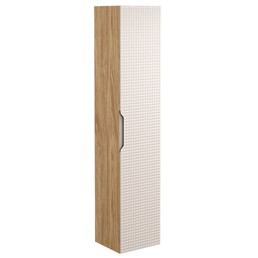 Szafka Wysoka LUXOR Dąb Olejowany/Beż