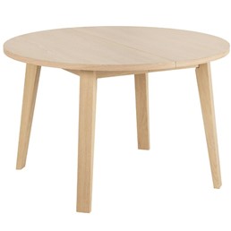 Stół A-LINE Fi120cm Dąb Bielony