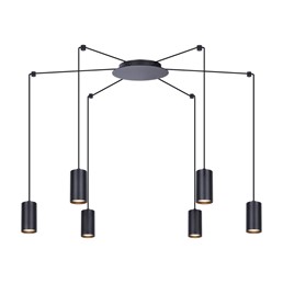 Lampa Wisząca PUERTO K-4898 Czarny