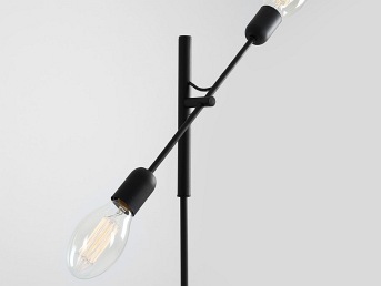 Lampa podłogowa TWIGO FLOOR 2 – czarny