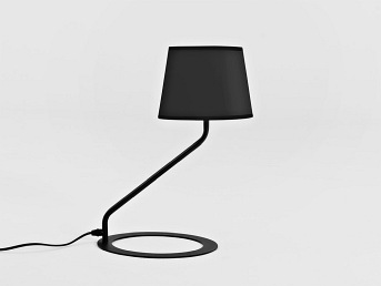 Lampa Stołowa Shade Table 15x35x40 Czarny