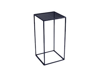 Stolik Matrix Metal 30x30x60 Czarny