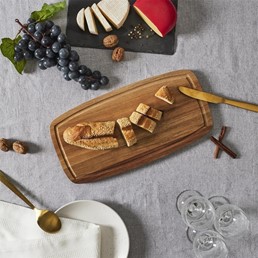 Deska do Krojenia Pieczywa 36cm Akacja