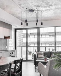 Lampa Wisząca PUERTO K-4898 Czarny