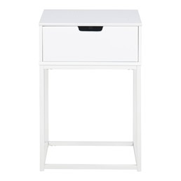 Szafka Nocna MITRA Biała/Biała