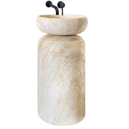 Umywalka Wolnostojąca CHERI Beżowy