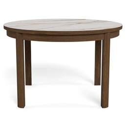 Stół Rozkładany SOUTHAMPTON fi120 Brązowy