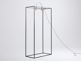 Lampa Podłogowa METRIC FLOOR M Czarny