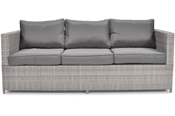 Sofa Ogrodowa MALAGA 3-Osobowa Szary