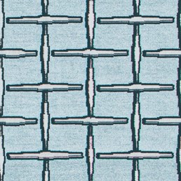 Tkanina Balzac 75 Niebieski (1 mb)