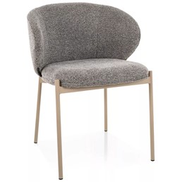 Krzesło KIOTO Szary/Kaszmir