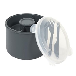 Lunch Box ROUND 1,4l Antracytowy