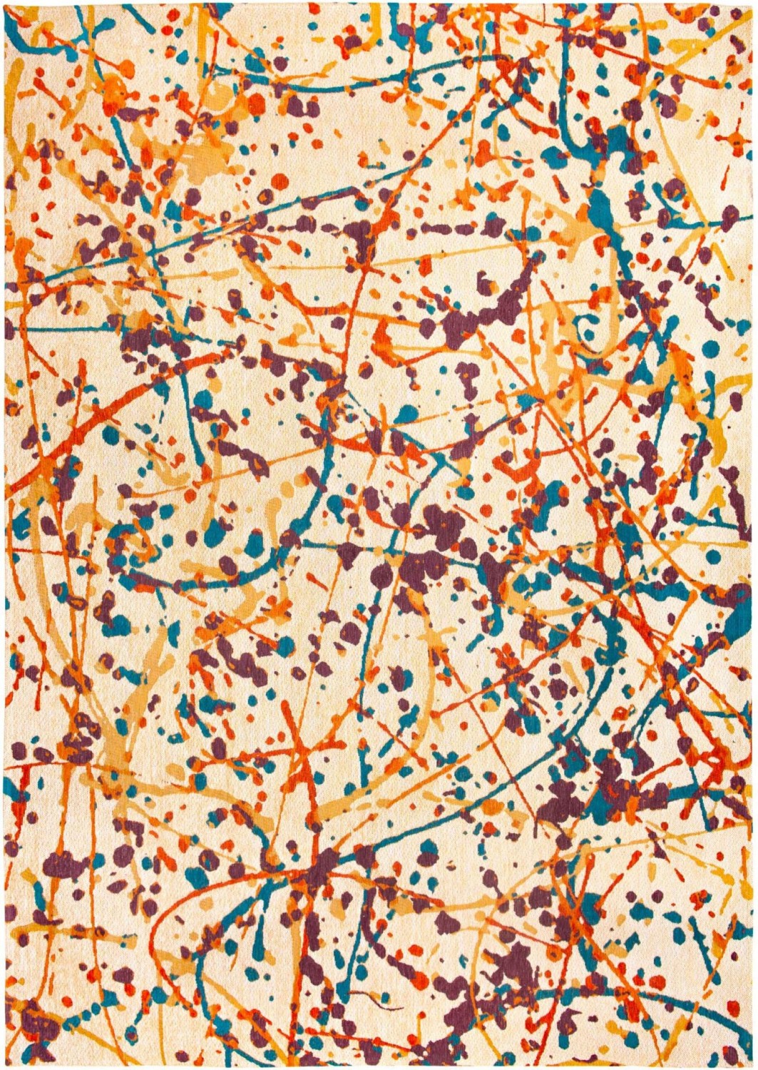 DYWAN ORANGE DRIP 9221 230X330 CM